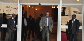 President Isaias Afwerki left for Saudi Arabia in the afternoon hours of today, 15 September.