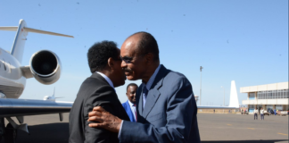 Somalia President Arrives in Asmara for a working visit