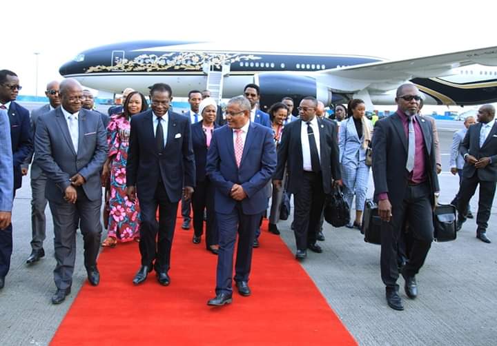Equatorial Guinea's president arrives in Addisababa for State visit 