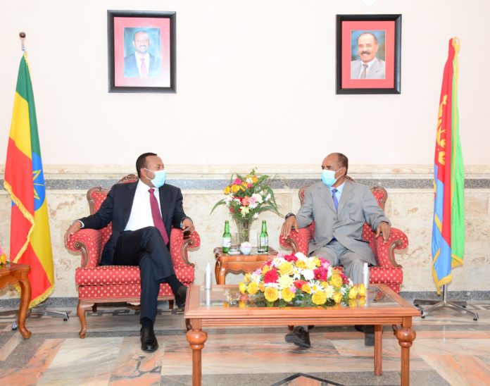 Ethiopian PM arrives in Eritrea on working visit