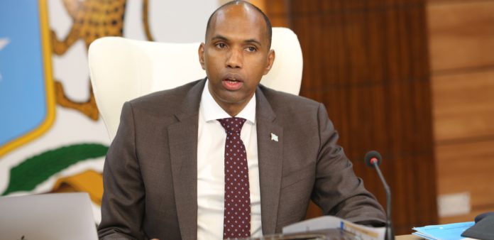 Somalia lawmakers on Saturday voted no-confidence vote against Prime Minister Hassan Ali Khaire and his cabine Photo courtesy: OPM