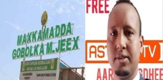 Somaliland Court sentences Astaan TV CEO to 5 years in prison