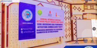 Somaliland:Sonyo host annual Interface meeting between Policy makers and youth