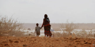 245,000 people in Somalia have been displaced due to the drought, with the number projected to reach 1.4 million in 2022 as the situation worsens. PHOTO | FILE | NMG