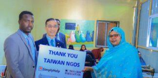 Taiwan hands over electronic sewing machines and high-quality fabrics to Somaliland
