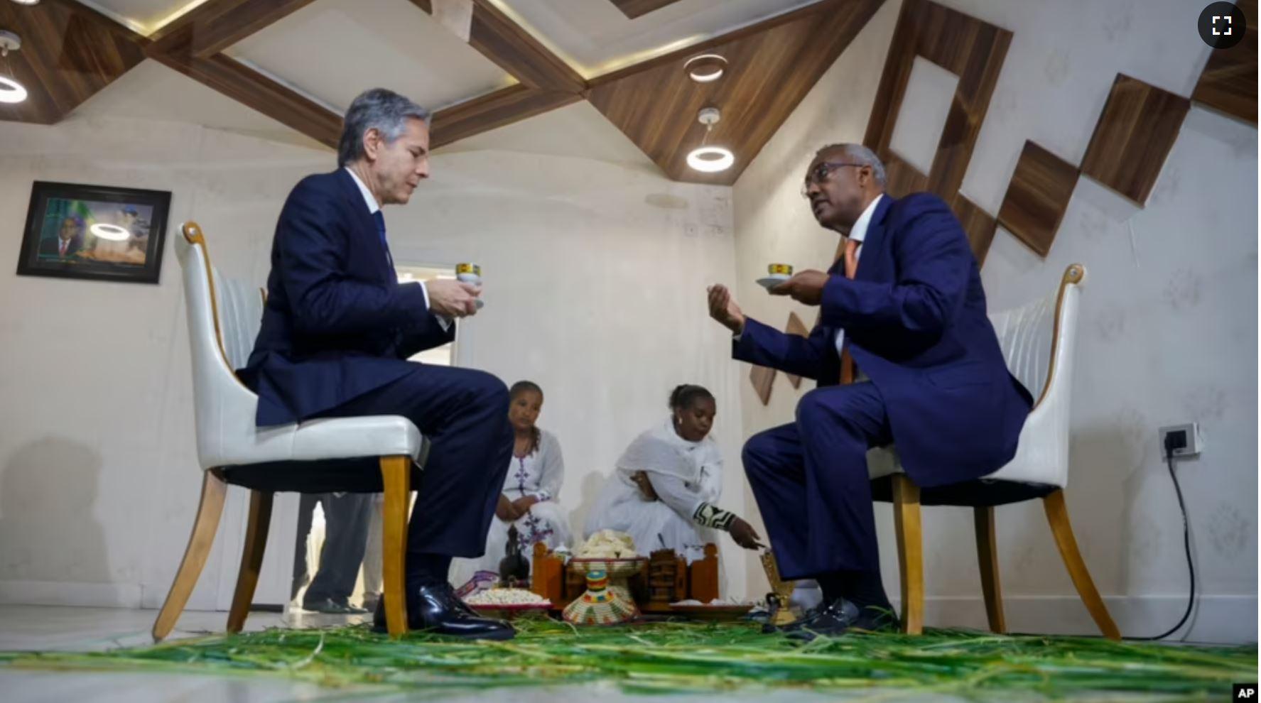 Blinken, In Ethiopia, Highlights Importance Of Tigray Peace Deal