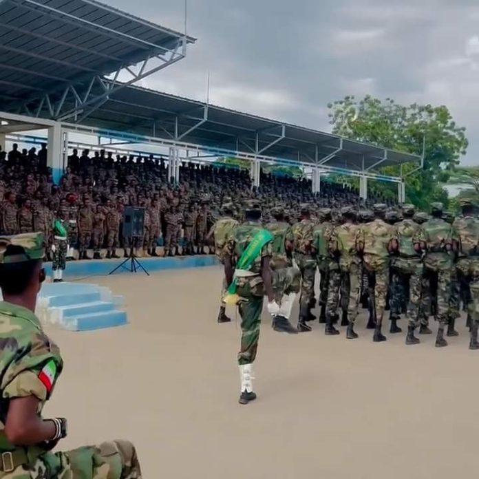 Thousands of new Somaliland National Army Graduates from Ethiopian Training Program