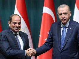 Turkish President Recep Tayyip Erdogan and Egyptian President Abdel Fattah al-Sisi