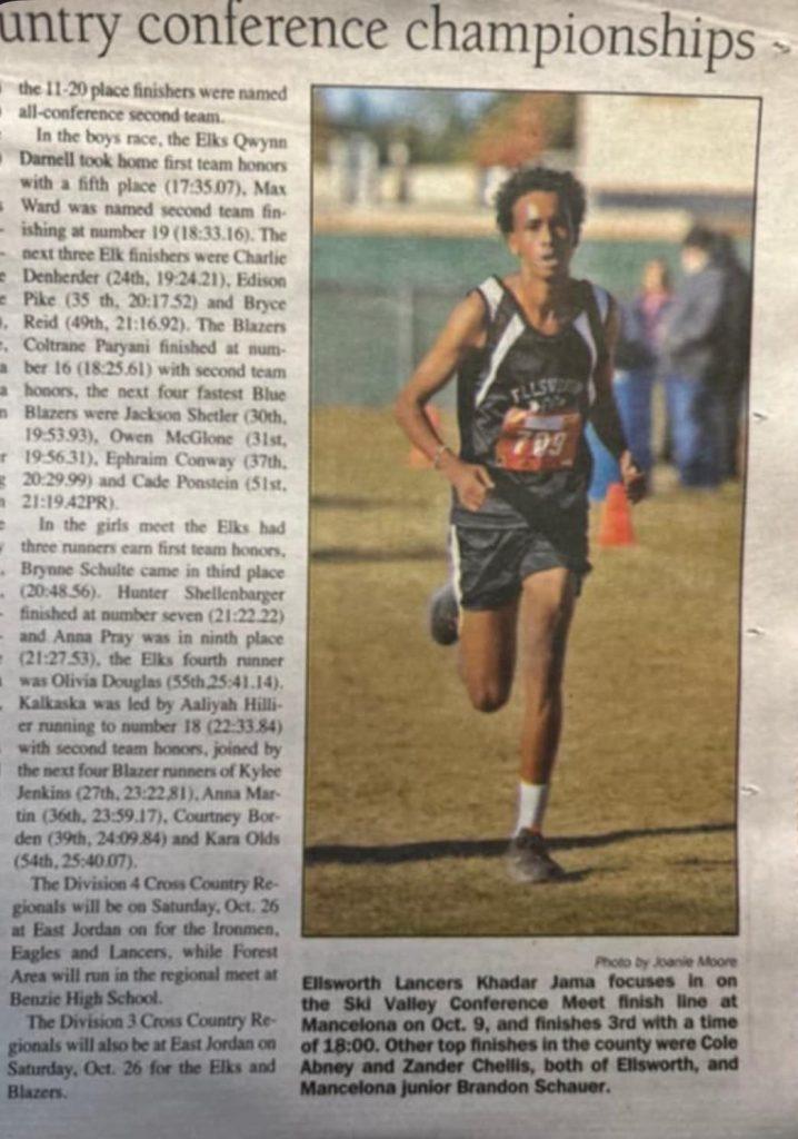 Khadar Mubarak Jama: A Journey of Academic and Athletic Excellence