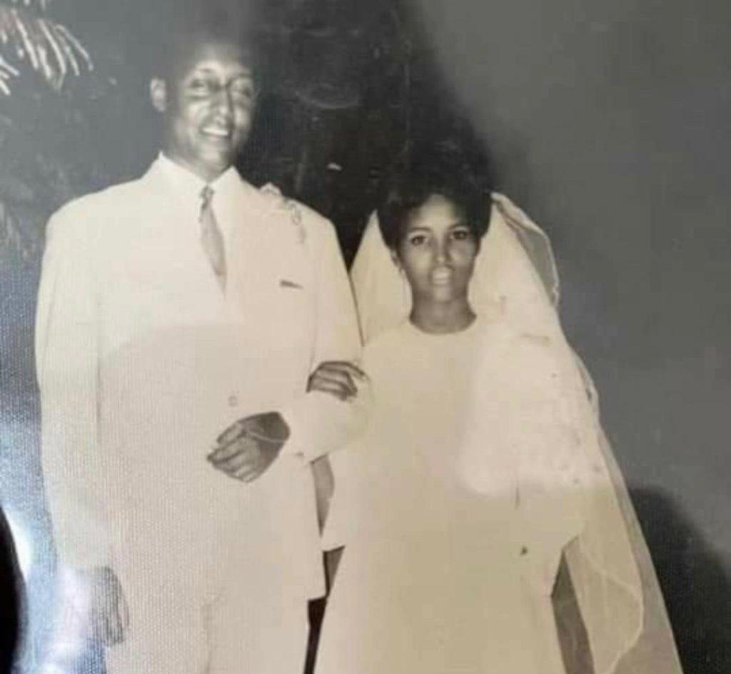 Ahmed and his wife Aamina Weris