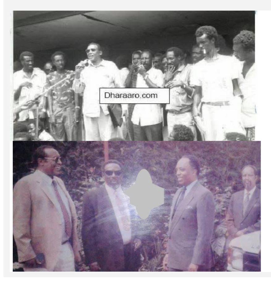 Ahmed taking part the reconciliation process and reconstraction of Somaliland (1991)